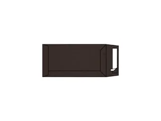 Gekleurde Envelop 120 gram DL 110x220mm Bruin 500 Stuks - 1