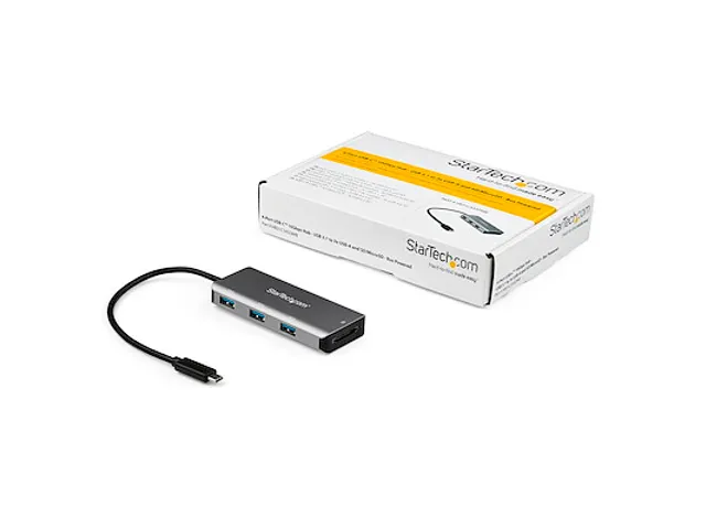 3 Port USB-C Hub met SD Kaartlezer