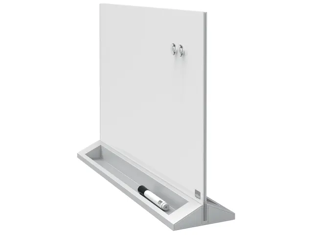 Desktop Glasbord Magnetisch Nobo Diamond 58.5x44.7cm