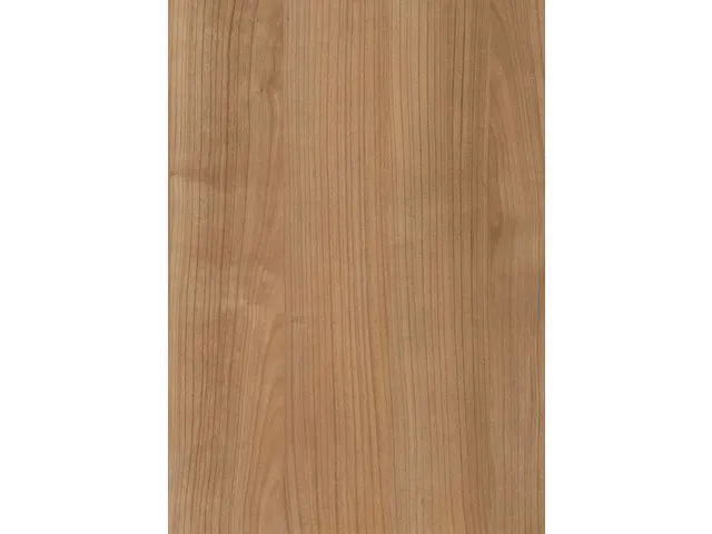 Table Haute Domino Basic 180x80x110cm Plateau Havane Cadre blanc