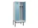 locker met bank,voor scheiding van kleding,HxBxD 2120x800x815mm,2vak