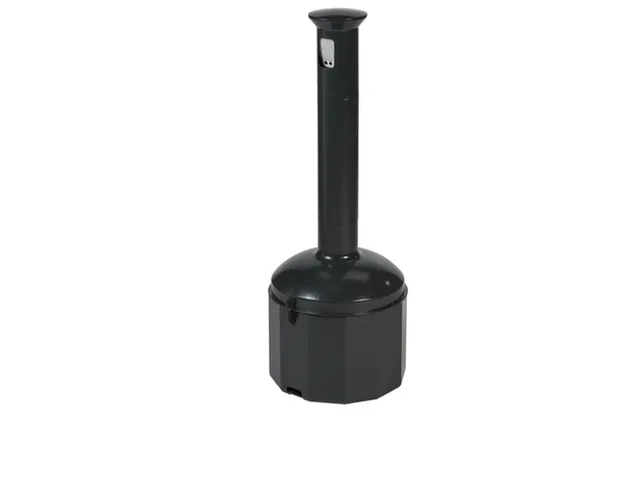 Staande asbak,HxBxD 950x358x328mm,PP,1binnenbak,romp donkergrijs