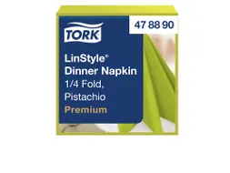 Tork 478876 Premium Linstyle Dinnerservet Pistache 700 Stuks