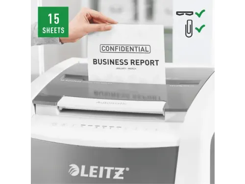 Leitz IQ Auto+ Pro 600 Papiervernietiger P4