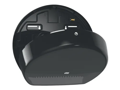 Tork 554008 T1 Jumbo Toiletpapier Dispenser Elevation Zwart