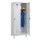 locker,HxBxD 1950x800x500mm,2vak,vak B 400mm,draaigrendel,voeten