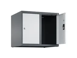 opzetkast,v. locker,2vak.,vak B 300mm,HxBxD 500x600x500mm,cilinderslot
