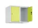 armoire superposable,p. Armoire vestiaire,2compart.
