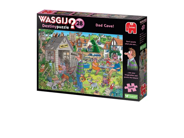 Wasgij Destiny 28 Puzzel De Mancave Van Pa! 1000 stukjes