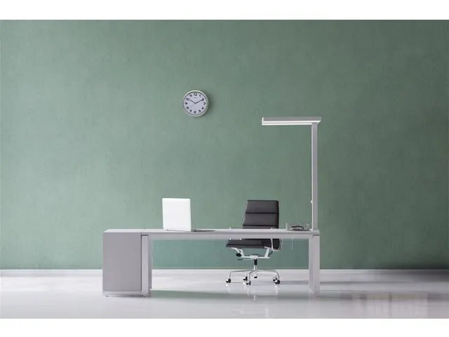 Vloerlamp LED MAULjaval Dimbaar Tafelklem Zilver