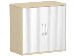 jaloeziedeurkast,HxBxD 798x800x425mm,1xhouten vloer,2 OH,romp esdoorn - 2