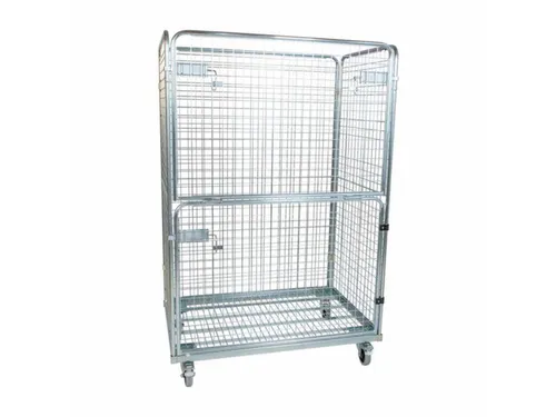 rolcontainer,draagverm. 600kg,HxLxB 1820x800x1200mm,4draadgaaswanden