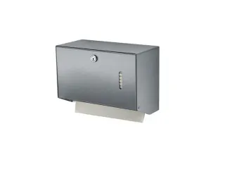 OUTLET Handdoekdispenser Rvs Klein C-vouw Z-vouw - 1