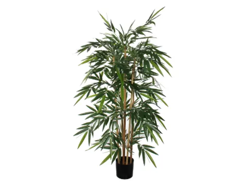 Kunstplant Mica Bamboe in plastic pot 150cm