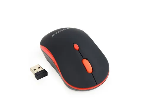 Draadloze Optische Muis, Rood