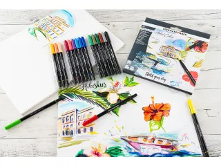 Sketch marker Eberhard Faber 18 stuks assorti kleuren - 2