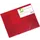 Elastomap A4 Mat Met Drie kleppen PP 400 Micron Rood