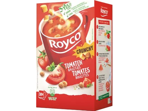 Minute Soup Tomaat Met Balletjes Doos 20 Stuks
