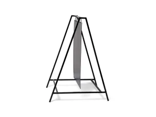 Krijtstoepbord Swing 50x70cm Zwart industrieel frame 15mm - 6