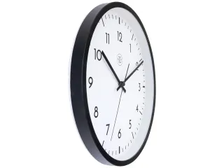 Wandklok NXT dia 30cm zwart/wit kunststof Easy Big - 3