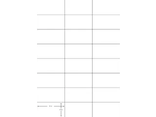 Etiketten 70x37mm wit 100 Vel A4, 2400 stuks - 4
