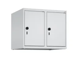opzetkast,v. locker,2vak.,vak B 300mm,HxBxD 500x600x500mm,vleugeldeur