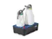 bac de rétention,p. bidons,vol. rétention 30l,HxlxP 180x592x400mm