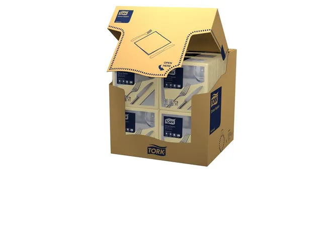 Tork 478750 Dinnerservet Advanced Champagne 39x39cm