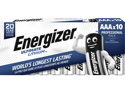 Batterij Energizer Ultimate Lithium 10x AAA
