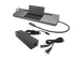 USB-C Metal Ergonomic 4K 3x Display Docking Station with Power Deliver