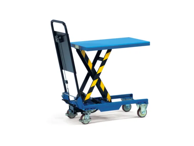 table élévatrice mobile,force 150kg,plateforme Lxl 700x450mm