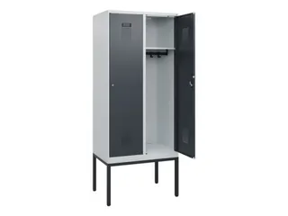 schoollocker,HxBxD 1950x800x500mm,2vak,vak B 400mm,cil.-slot - 1