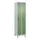 locker,HxBxD 1950x500x500mm,2vak,vak B 250mm,draaigrendel,voeten