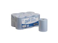 Scott Essential Slimroll 1-laags wit 6st