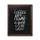 Natura Krijtbord Classic Wand Donkerbruin 70x90cm