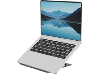 Laptopstandaard Fellowes Alumia zwart - 2