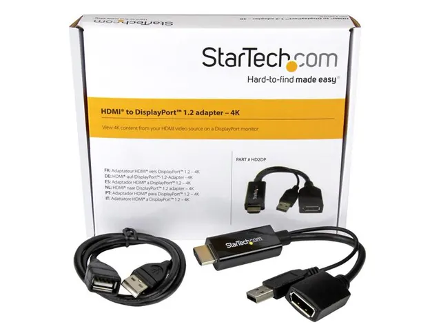 Hdmi Naar Displayport Adapter - 4k 30hz