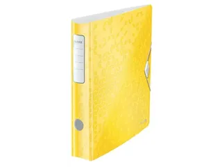 WOW ordner Active rug van 6,5 cm, geel - 3