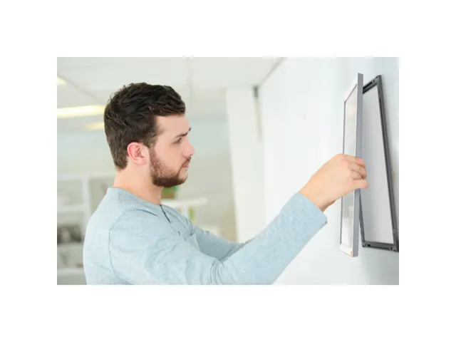 Porte-affiche clipsable Nobo Impression Pro A3 noir