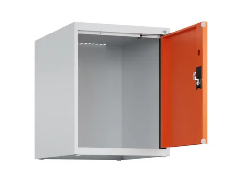 opzetkast,v. locker,1vak.,vak B 400mm,HxBxD 500x400x500mm,cilinderslot