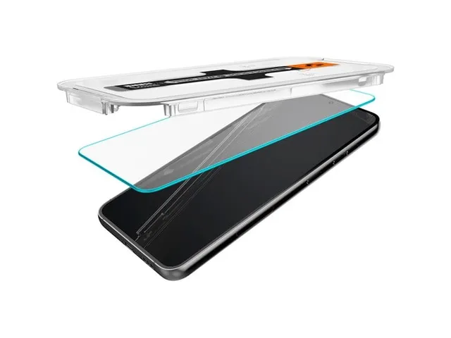 Protection écran Spigen pour Galaxy S23 Plus Glas.tR EZ Fit transpare