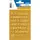 Etiket Herma 4183 12mm Letters A-Z Goudfolie 56 stuks