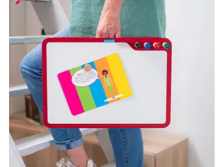 PLAYROOM Playboard Toolbox 42x28x18cm Rood - 4