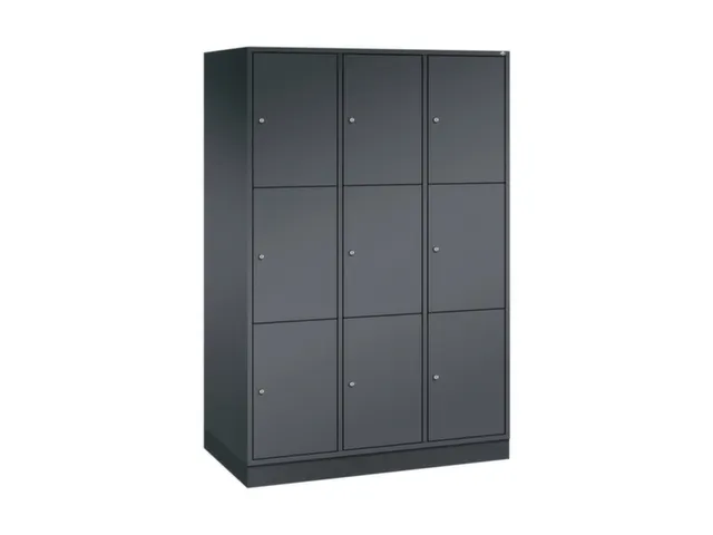 armoire multicases grand volume,HxlxP 1950x1220x600mm,3x3compartiments