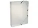 Klasseerdoos CRYSTAL PP rug 60mm transp.