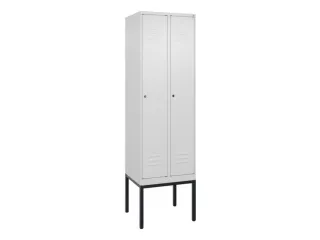 locker voor scheiding van kleding,HxBxD 2120x600x500mm,2vak - 1