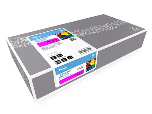 As20171 Brother Tn247 Dcpl Toner Magenta Hc Rebuilt 2300Pag Chip