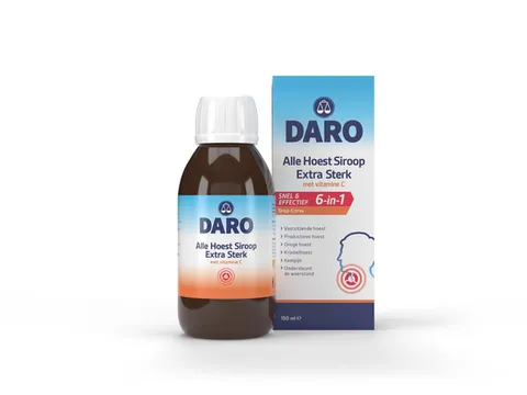 Daro Alle Hoestdrank Extra Sterk met vitamine C 150 ml