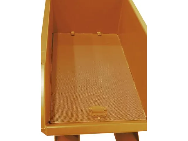 Kiepbak Spaander-uitvoering 680x1280x1440mm 0.75m³ 1000kg