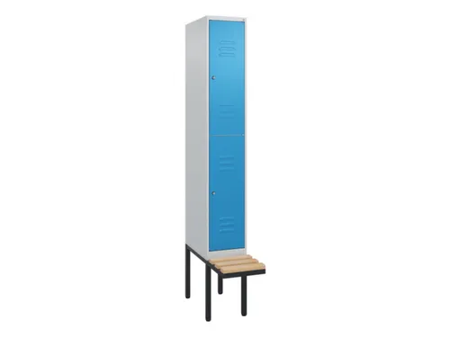 Dubbeldekse dekenkist,HxBxD 2120x300x815mm,1x2vak.,vak B 300mm
